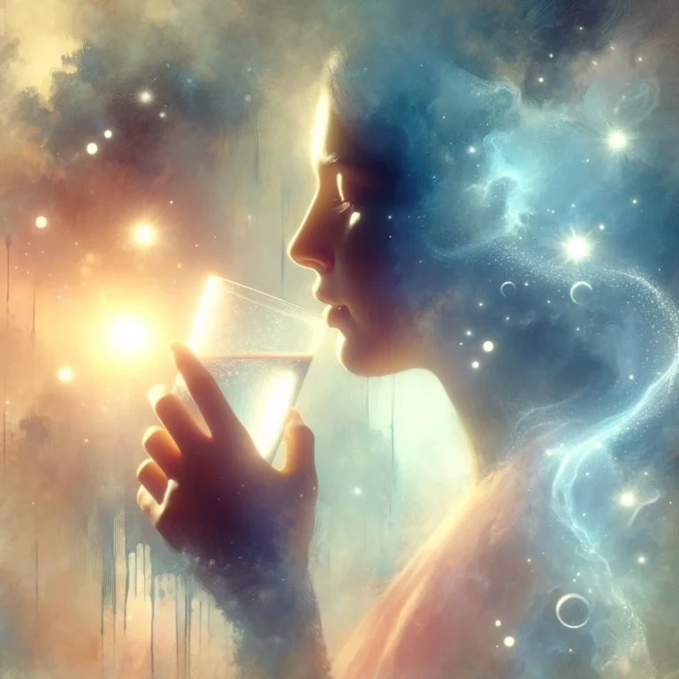 Qual o significado de sonhar Bebendo Água