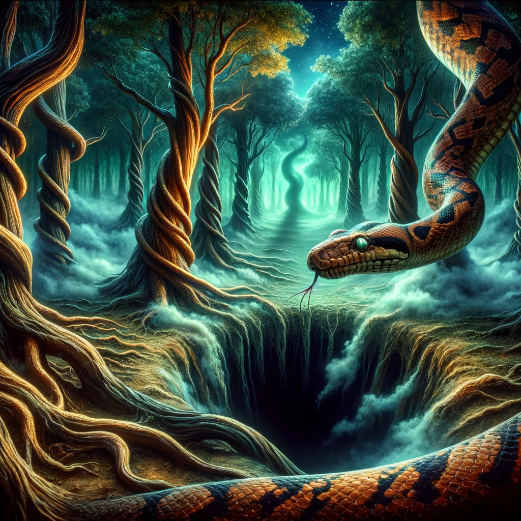 Qual o significado de sonhar com Cobra e Buraco