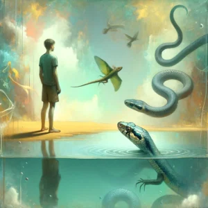Qual o significado de sonhar com Cobra e Lagarto