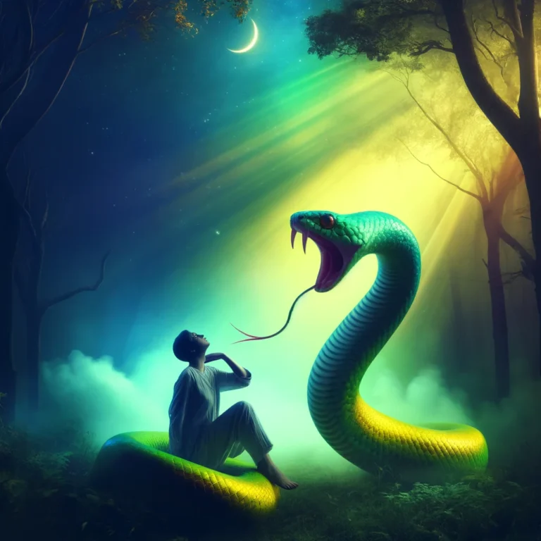 Qual o significado de sonhar com Cobra Picando Alguém