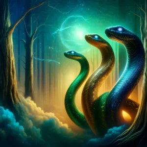 Qual o significado de sonhar com Três Cobras