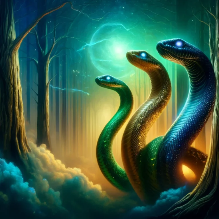 Qual o significado de sonhar com Três Cobras