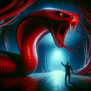 Qual o significado de sonhar com Uma Cobra Vermelha