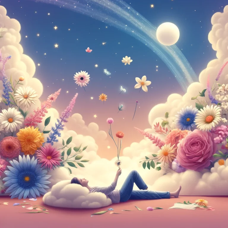 Qual o significado de sonhar ganhando flores