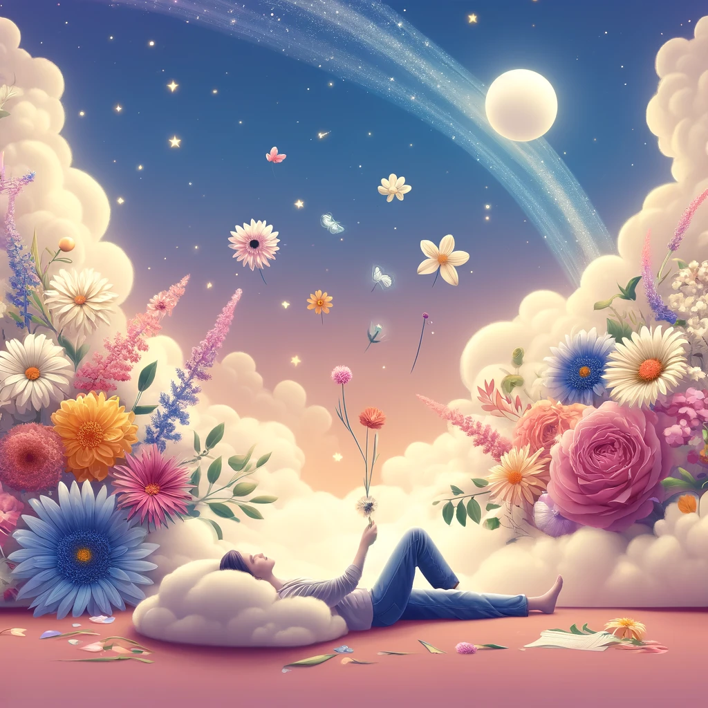 Qual o significado de sonhar ganhando flores